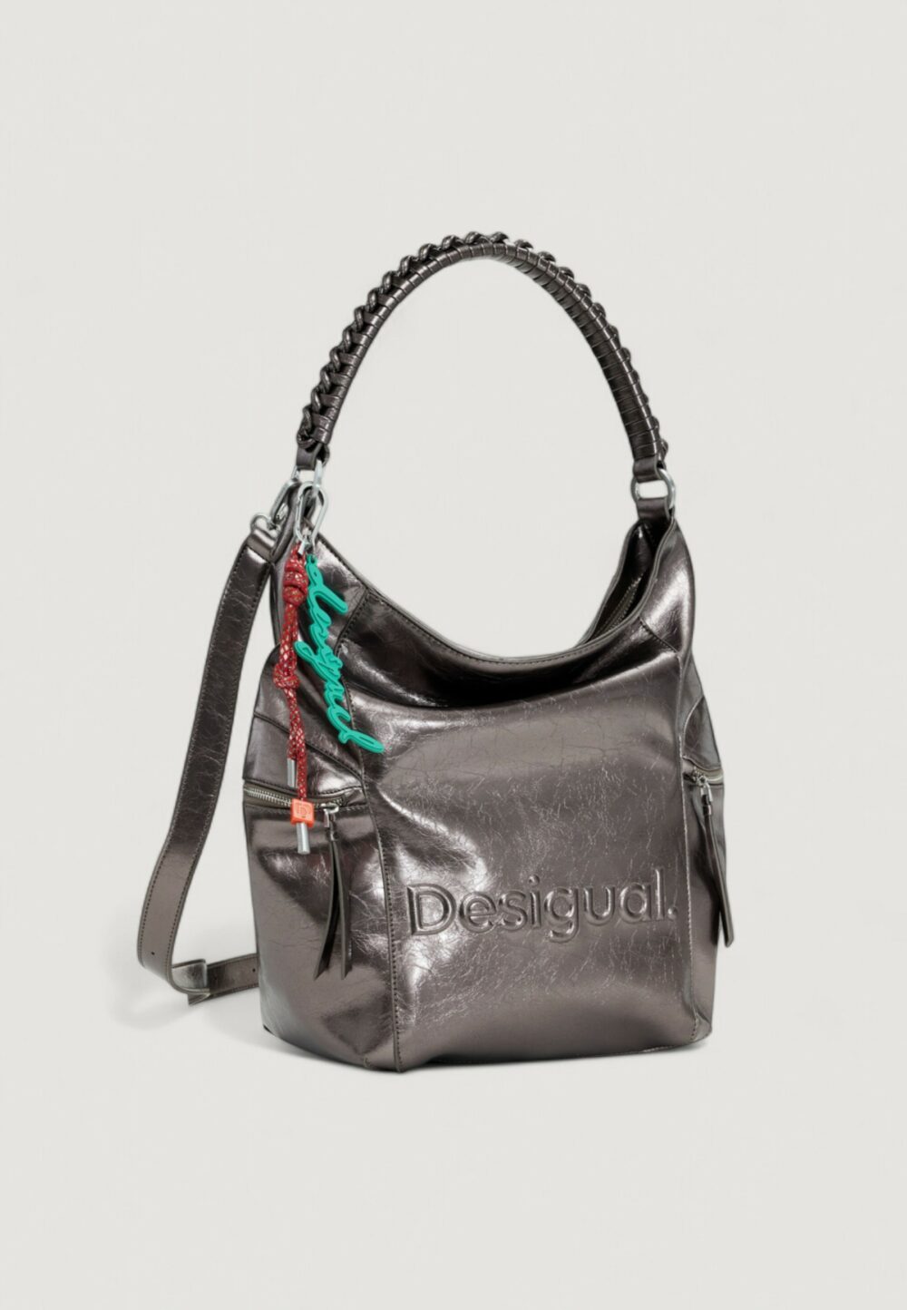 Zaino Desigual BACK_HALF LOGO A Bronzo - Foto 2