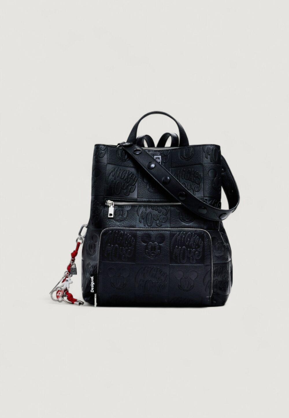 Zaino Desigual BACK_ALL MICKEY SUMY Nero - Foto 1