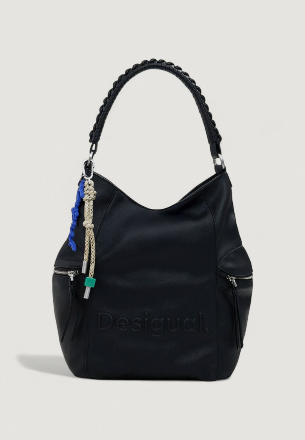 Zaino Desigual BACK_HALF LOGO ARICA Nero - Foto 1