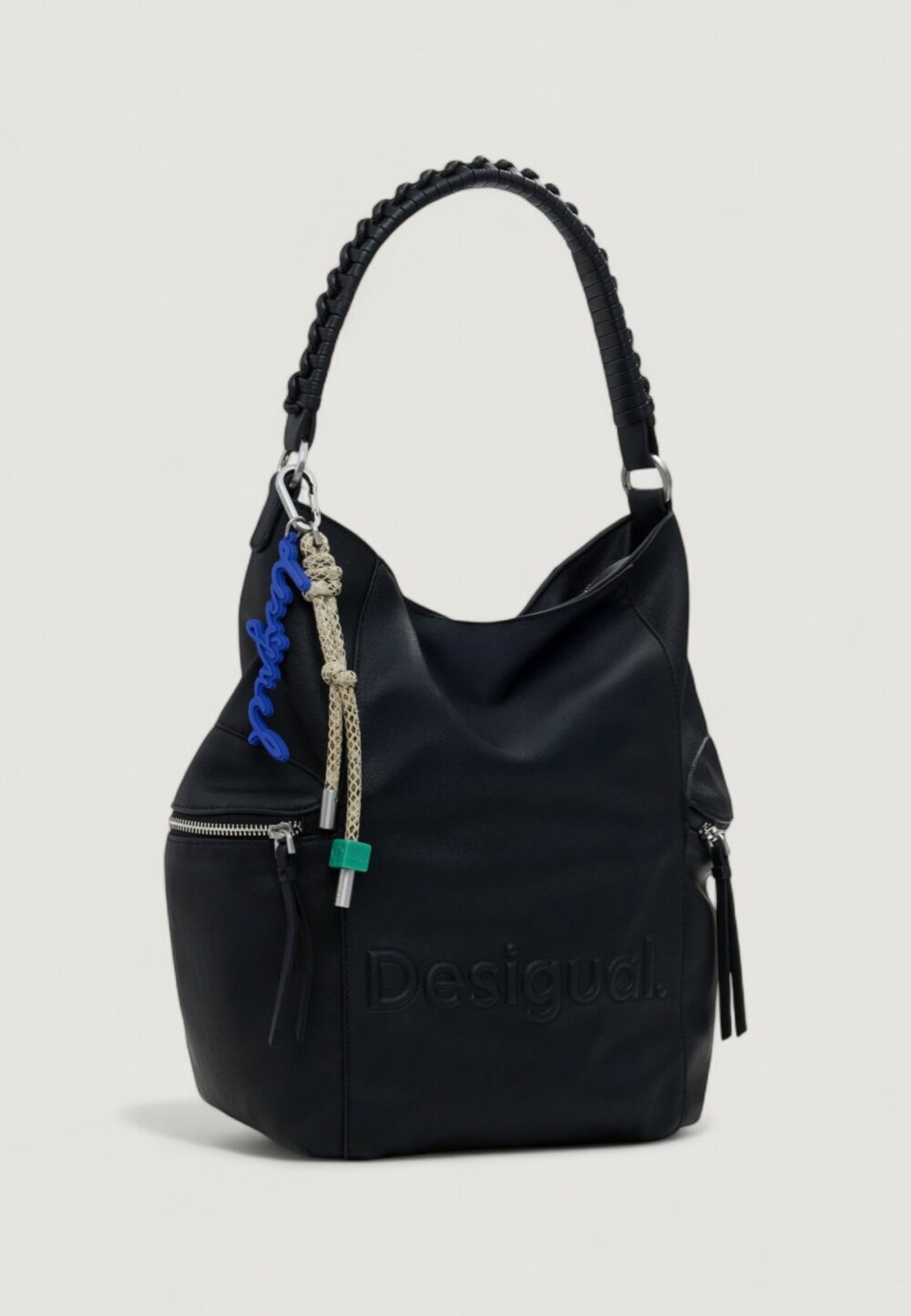 Zaino Desigual BACK_HALF LOGO ARICA Nero - Foto 2