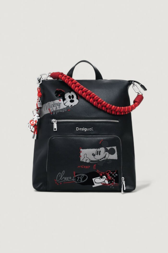 Zaino Desigual BACK_MICKEY ROCK PRETORIA Nero – 25WAKP01