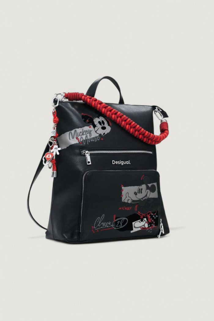 Zaino Desigual BACK_MICKEY ROCK PRETORIA Nero – 25WAKP01