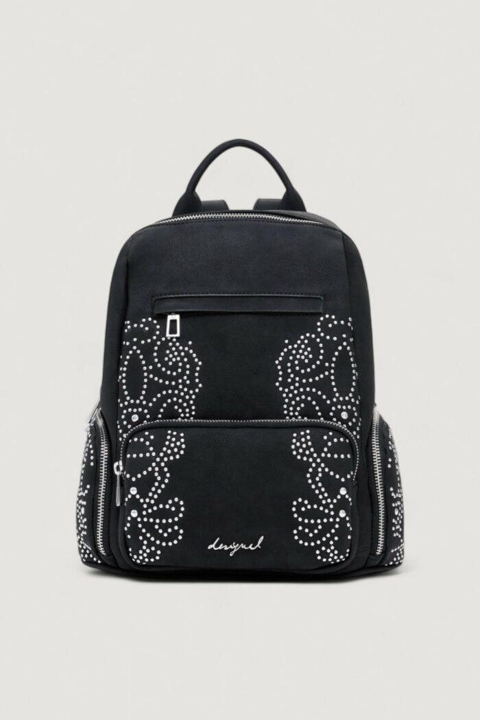 Zaino Desigual BACK_POKER FACE CHESTER M Nero – 25WAKP35