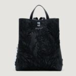 Zaino Desigual BACK_ROMEO FLORAL TOTAL B Nero - Foto 1