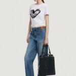 Zaino Desigual BACK_ROMEO FLORAL TOTAL B Nero - Foto 4