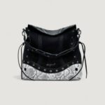 Zaino Desigual BACK_SNAKE PATCH JERSEY 2 Nero - Foto 1