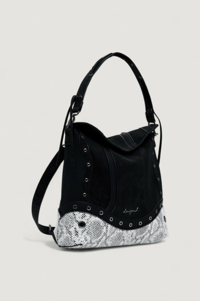 Zaino Desigual BACK_SNAKE PATCH JERSEY 2 Nero – 25WAKP11