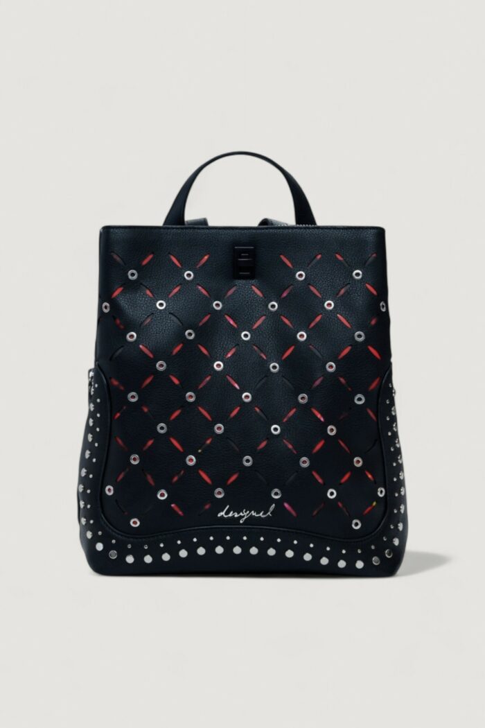 Zaino Desigual BACK_YANKEE METAL PATCH S Nero – 25WAKP15