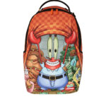 Zaino Sprayground MONEY UP FOR KRABS DLXSV BACKPACK Arancione - Foto 1