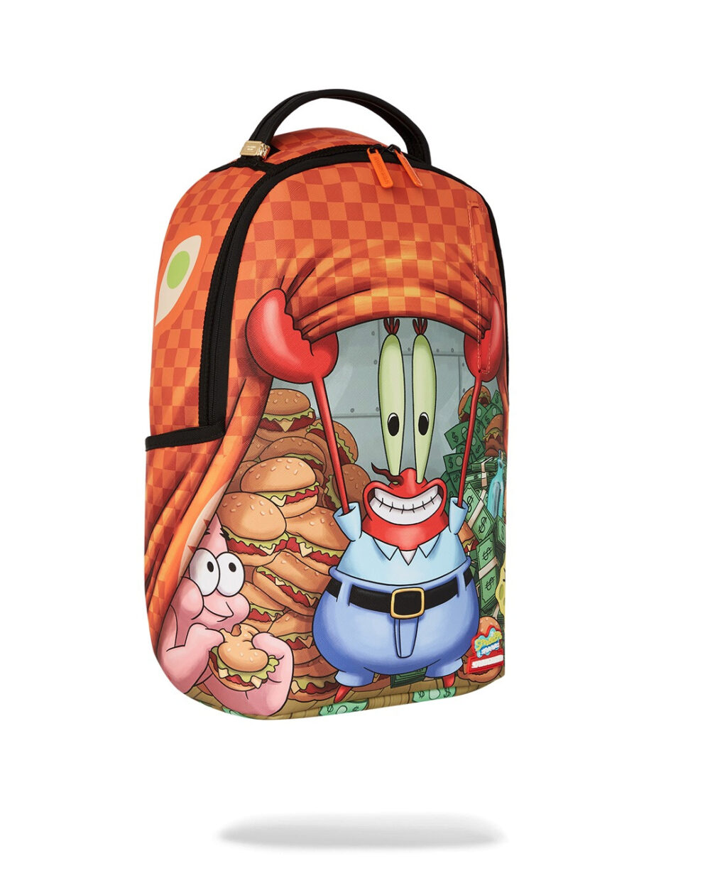 Zaino Sprayground MONEY UP FOR KRABS DLXSV BACKPACK Arancione - Foto 2