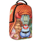 Zaino Sprayground MONEY UP FOR KRABS DLXSV BACKPACK Arancione - Foto 2
