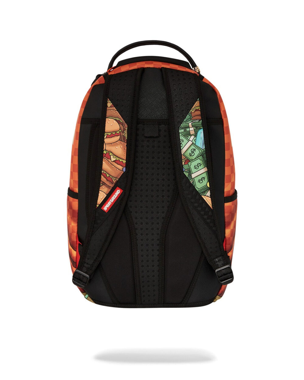 Zaino Sprayground MONEY UP FOR KRABS DLXSV BACKPACK Arancione - Foto 4