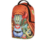 Zaino Sprayground MONEY UP FOR KRABS DLXSV BACKPACK Arancione - Foto 5
