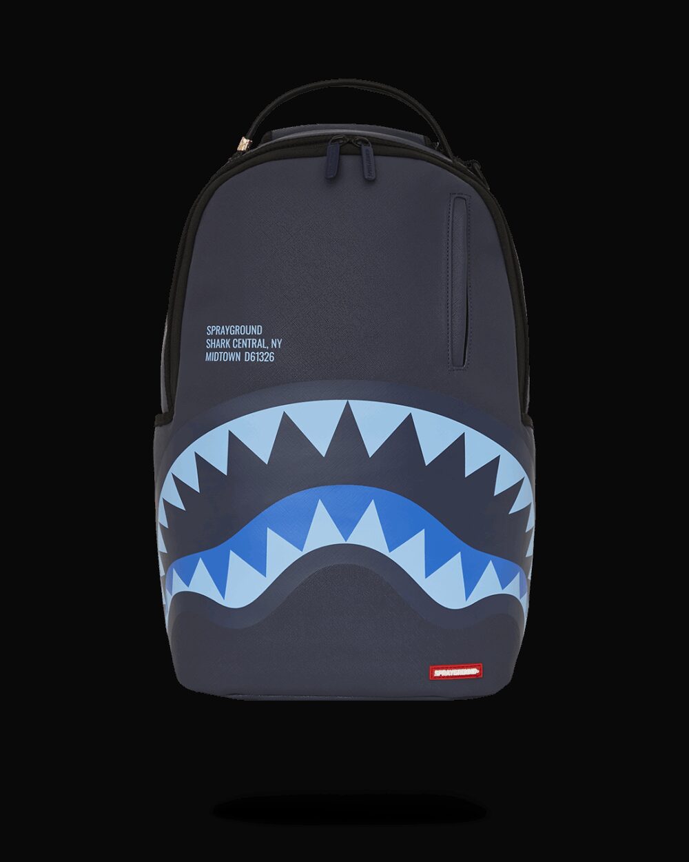 Zaino Sprayground SHARK CENTRAL MIDNIGHT BLUE DLXSV BACKPACK Blu - Foto 1