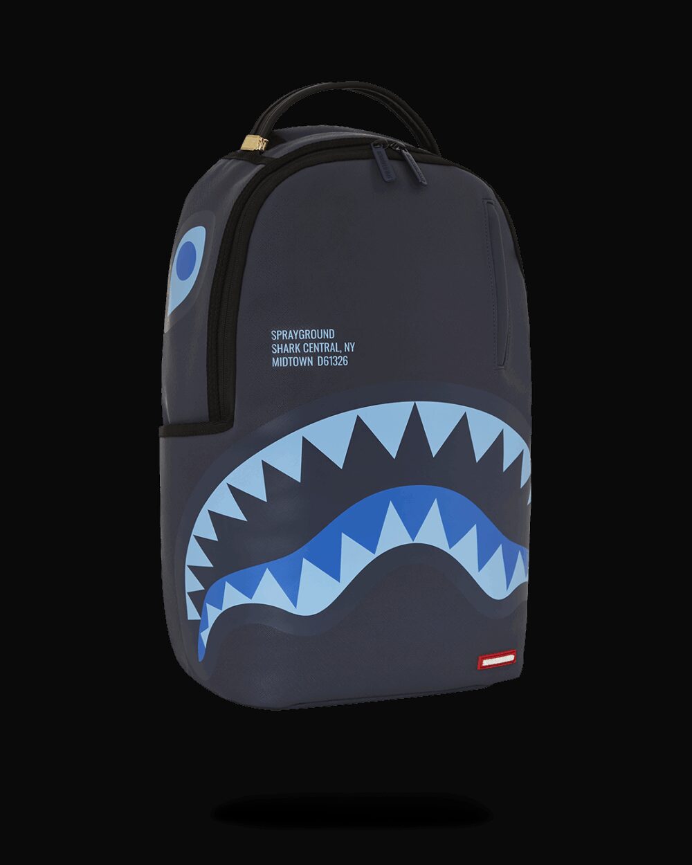 Zaino Sprayground SHARK CENTRAL MIDNIGHT BLUE DLXSV BACKPACK Blu - Foto 2