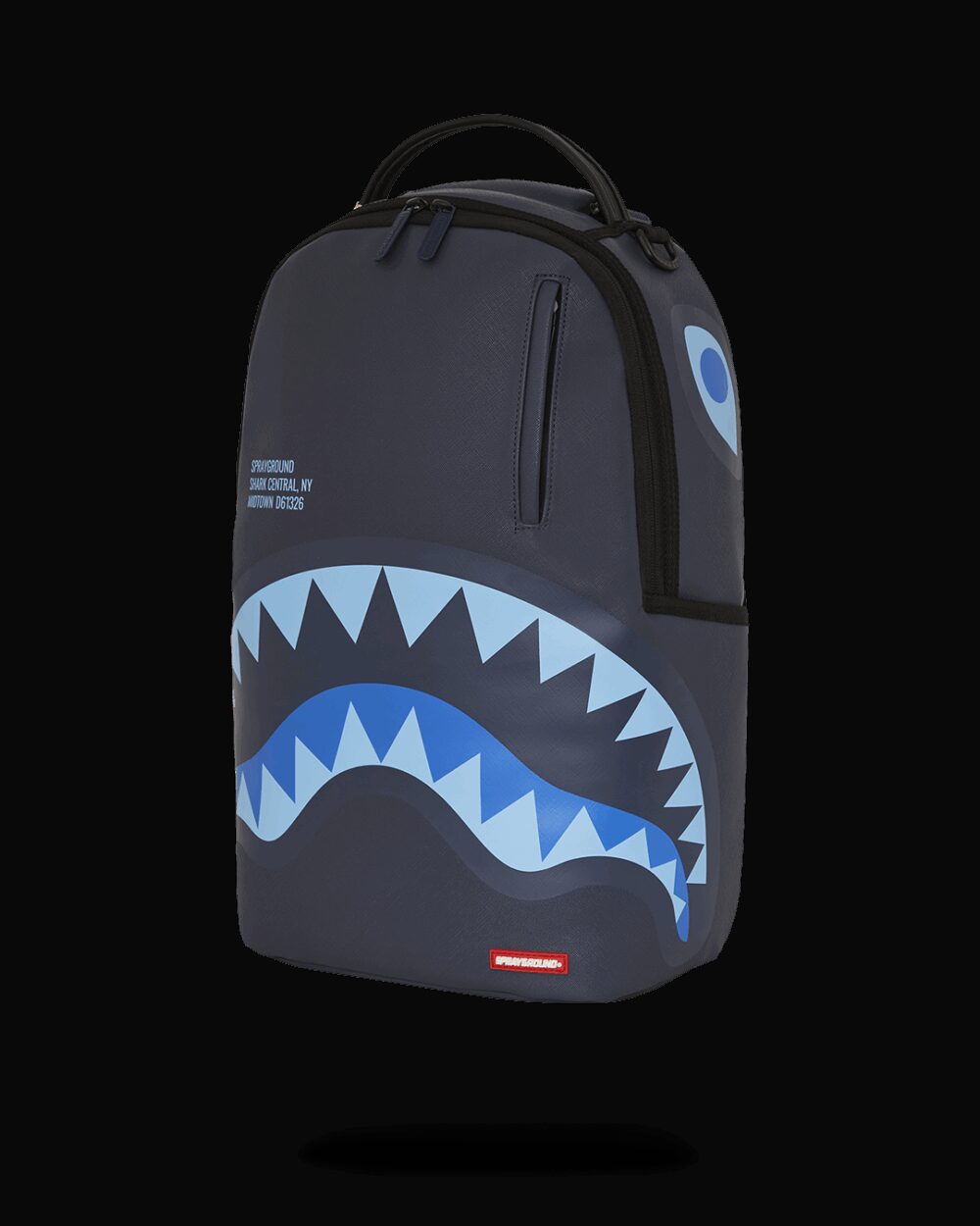 Zaino Sprayground SHARK CENTRAL MIDNIGHT BLUE DLXSV BACKPACK Blu - Foto 5