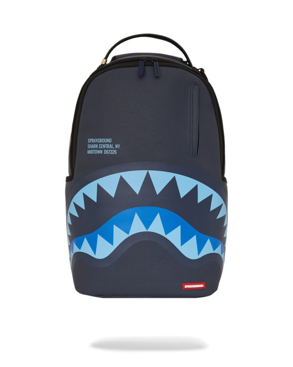 Zaino Sprayground SHARK CENTRAL MIDNIGHT BLUE DLXSV BACKPACK Blu - Foto 1