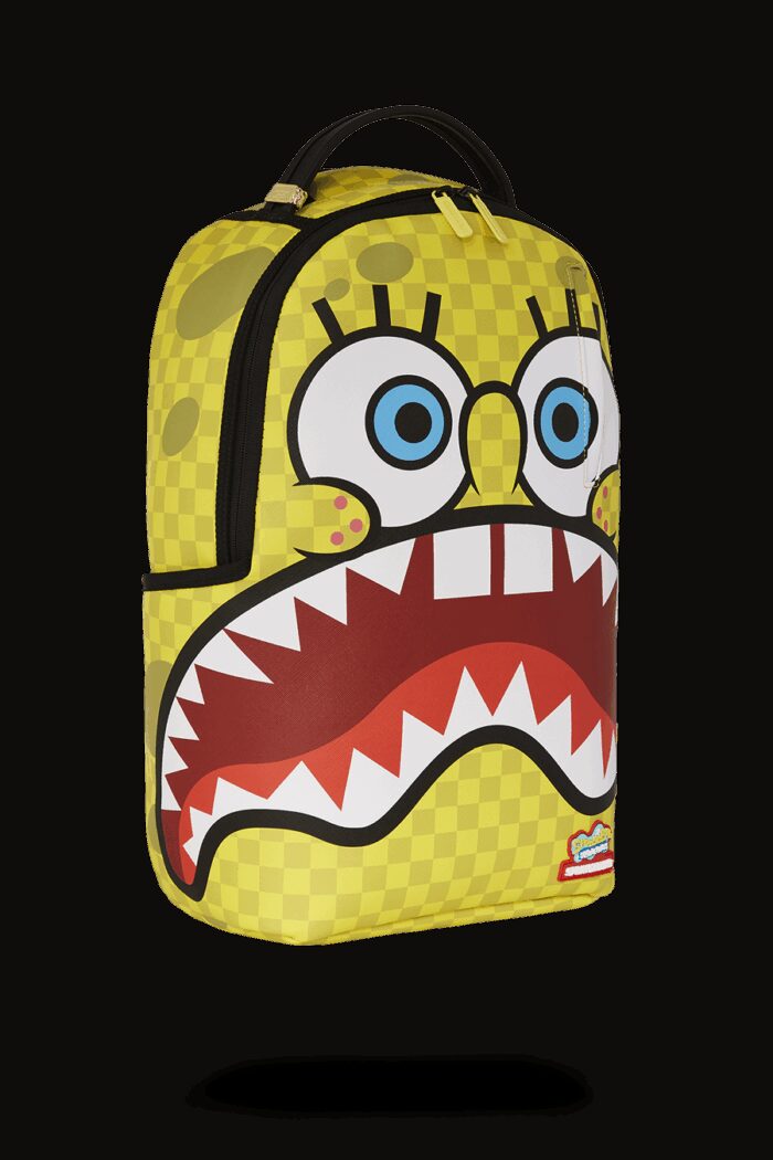 Zaino Sprayground SPONGEBOB CHECKERBOB DLXSV BACKPACK Giallo