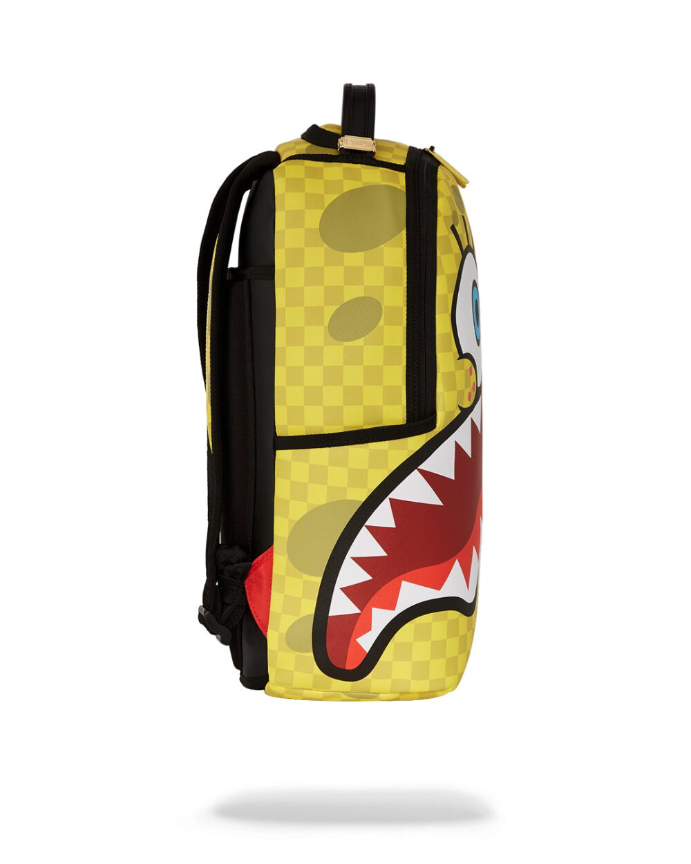 Zaino Sprayground SPONGEBOB CHECKERBOB DLXSV BACKPACK Giallo - Foto 3