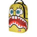 Zaino Sprayground SPONGEBOB CHECKERBOB DLXSV BACKPACK Giallo - Foto 5