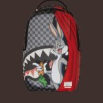 Zaino Sprayground BUGS CURTAIN REVEAL DLXSV BACKPACK Grigio - Foto 1
