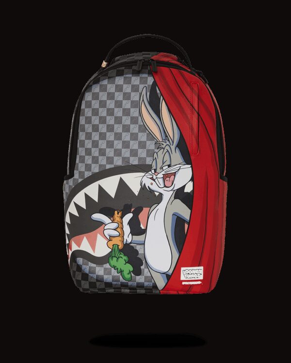 Zaino Sprayground BUGS CURTAIN REVEAL DLXSV BACKPACK Grigio - Foto 1