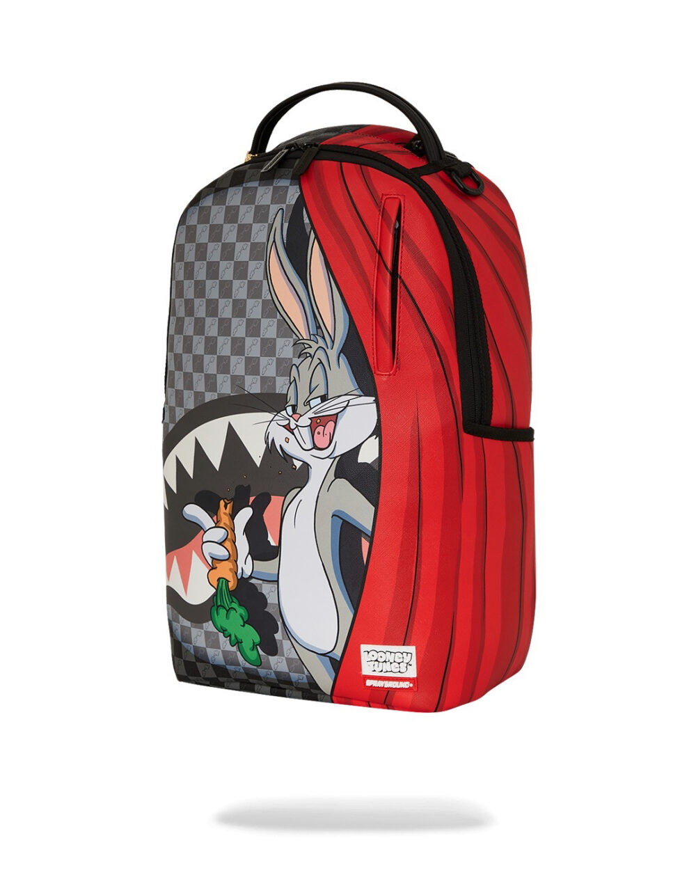 Zaino Sprayground BUGS CURTAIN REVEAL DLXSV BACKPACK Grigio - Foto 5