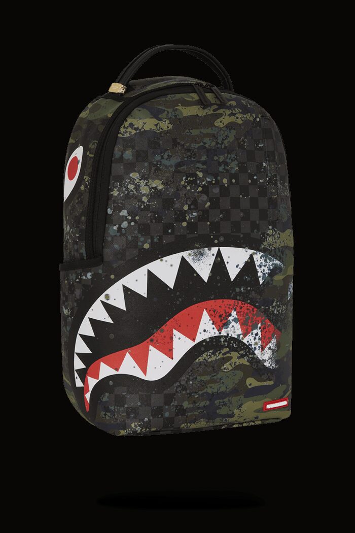 Zaino Sprayground CAMO SPLASH DLXSV BACKPACK Grigio