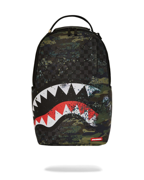 Zaino Sprayground CAMO SPLASH DLXSV BACKPACK Grigio - Foto 1