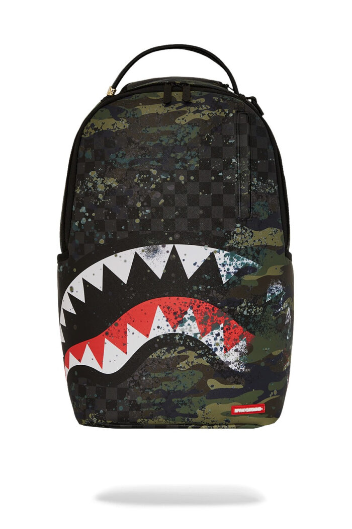 Zaino Sprayground CAMO SPLASH DLXSV BACKPACK Grigio