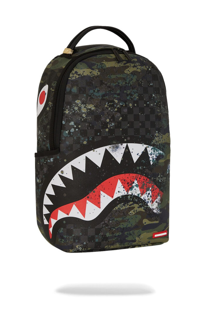 Zaino Sprayground CAMO SPLASH DLXSV BACKPACK Grigio