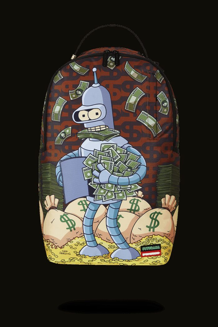 Zaino Sprayground BENDER MONEY DLXR BACKPACK Marrone