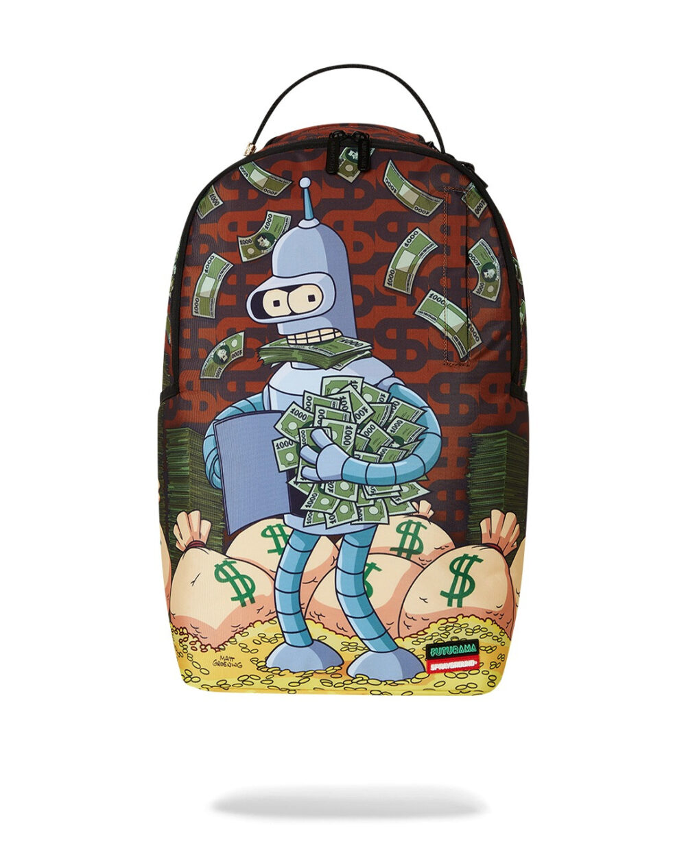 Zaino Sprayground BENDER MONEY DLXR BACKPACK Marrone - Foto 1