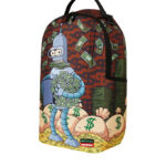 Zaino Sprayground BENDER MONEY DLXR BACKPACK Marrone - Foto 5