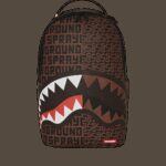 Zaino Sprayground MONEY SPLIT DLX BACKPACK Marrone - Foto 1