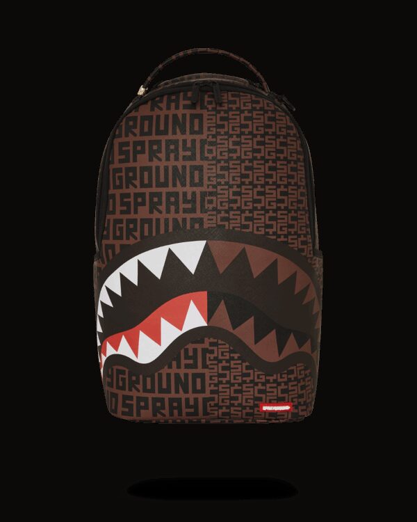 Zaino Sprayground MONEY SPLIT DLX BACKPACK Marrone - Foto 1