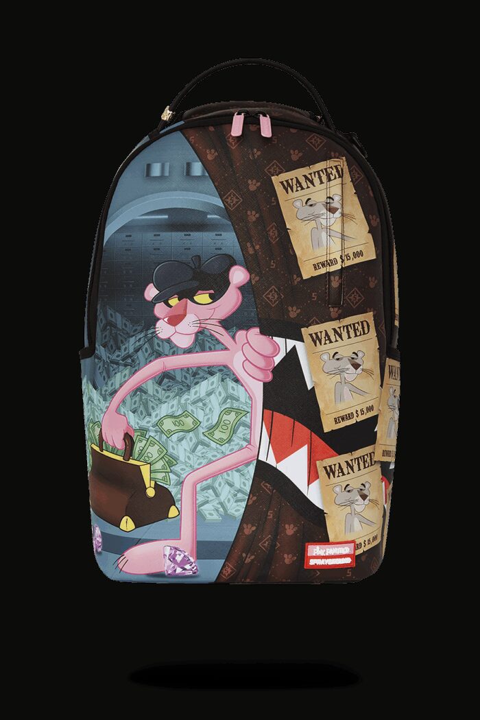 Zaino Sprayground PINK PANTHER BURGLAR ESCAPE DLXV BACKPACK Marrone