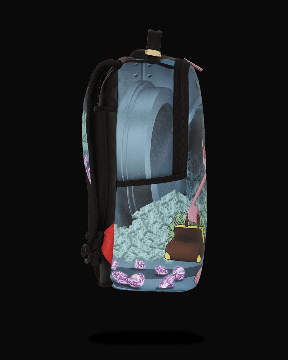 Zaino Sprayground PINK PANTHER BURGLAR ESCAPE DLXV BACKPACK Marrone - Foto 3