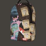 Zaino Sprayground PINK PANTHER BURGLAR ESCAPE DLXV BACKPACK Marrone - Foto 5