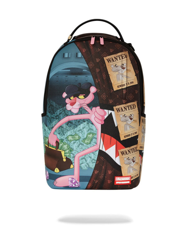Zaino Sprayground PINK PANTHER BURGLAR ESCAPE DLXV BACKPACK Marrone - Foto 1