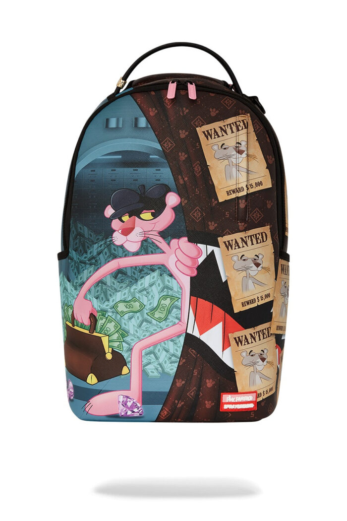 Zaino Sprayground PINK PANTHER BURGLAR ESCAPE DLXV BACKPACK Marrone
