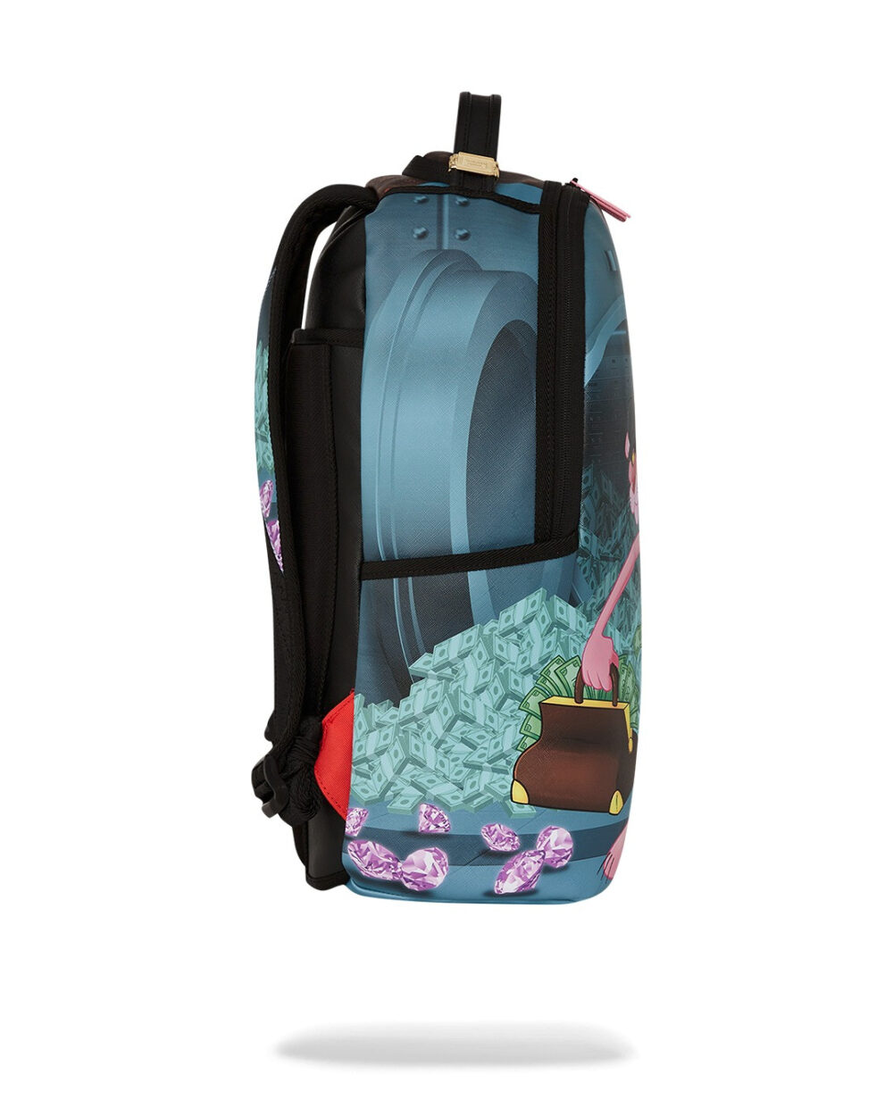 Zaino Sprayground PINK PANTHER BURGLAR ESCAPE DLXV BACKPACK Marrone - Foto 3