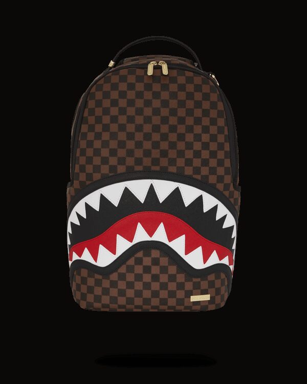 Zaino Sprayground SAWTOOTH SHARKS IN PARIS DLXSV BACKPACK Marrone - Foto 1