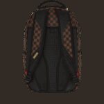 Zaino Sprayground SAWTOOTH SHARKS IN PARIS DLXSV BACKPACK Marrone - Foto 4