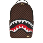 Zaino Sprayground SAWTOOTH SHARKS IN PARIS DLXSV BACKPACK Marrone - Foto 1