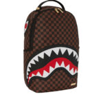 Zaino Sprayground SAWTOOTH SHARKS IN PARIS DLXSV BACKPACK Marrone - Foto 2