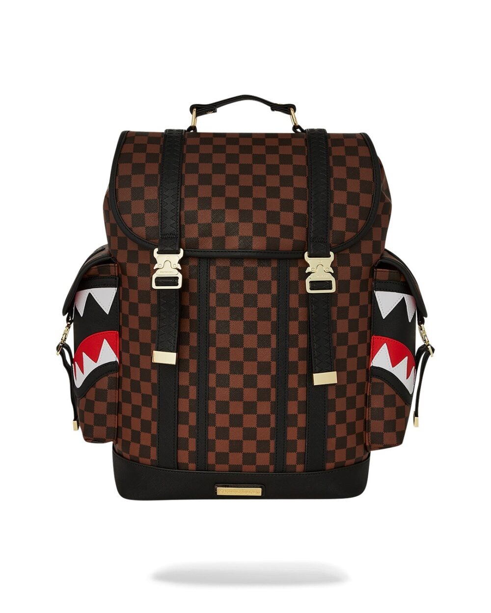 Zaino Sprayground SAWTOOTH SHARKS IN PARIS MONTE CARLO Marrone - Foto 1