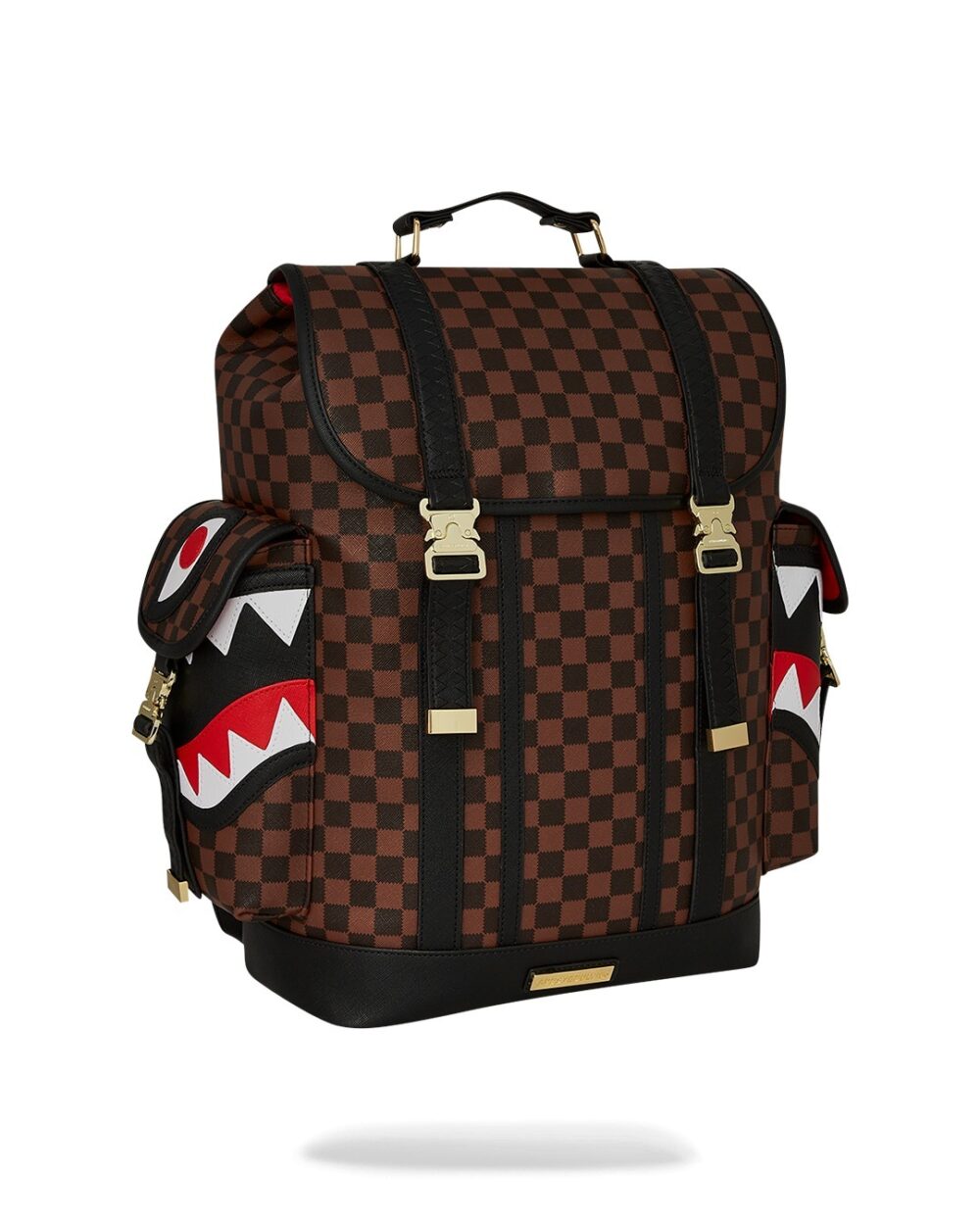 Zaino Sprayground SAWTOOTH SHARKS IN PARIS MONTE CARLO Marrone - Foto 2