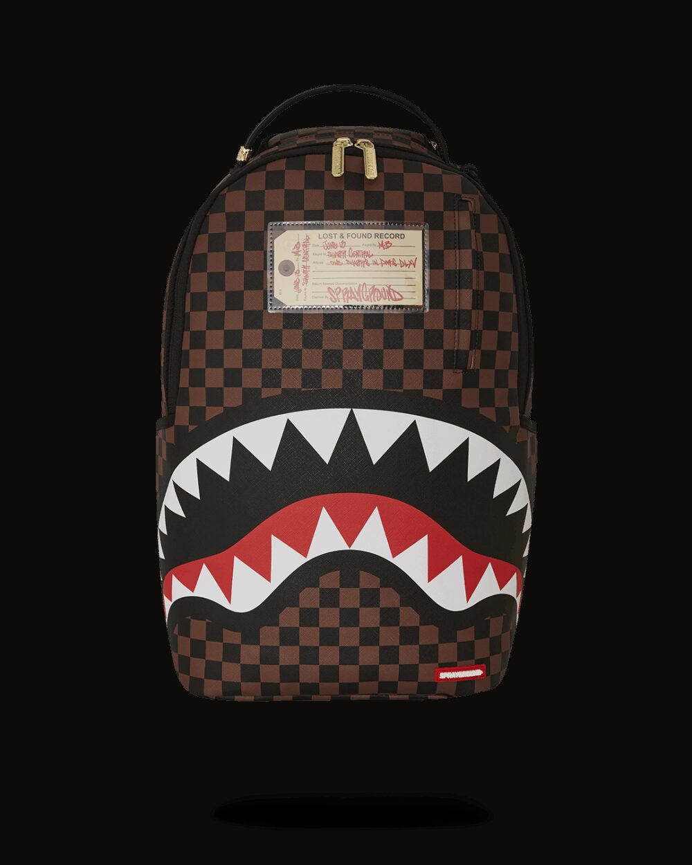 Zaino Sprayground SHARKS IN PARIS LOST & FOUND BACKPACK Marrone - Foto 1