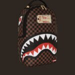 Zaino Sprayground SHARKS IN PARIS LOST & FOUND BACKPACK Marrone - Foto 2